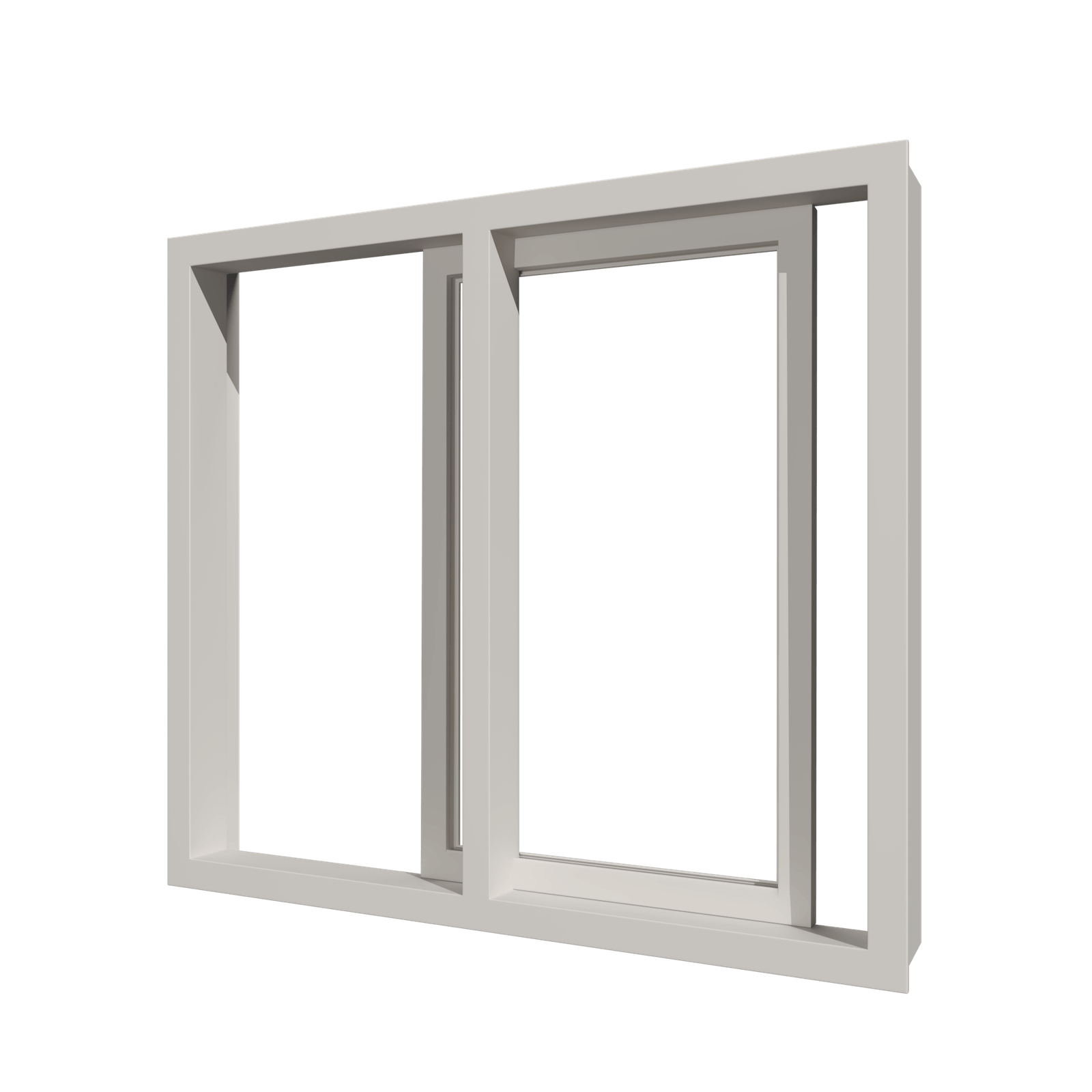 Aluminium schuifpuien 2 vakken