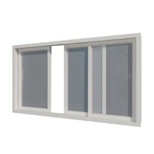 Aluminium schuifpuien 3 vakken